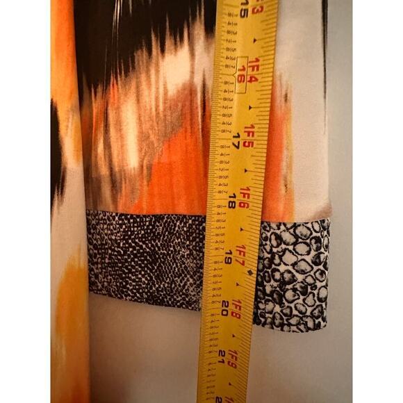 Calvin Klein Medium Floral Stretchy Workwear Print Dress Casual Vacation Spring - Picture 7 of 10